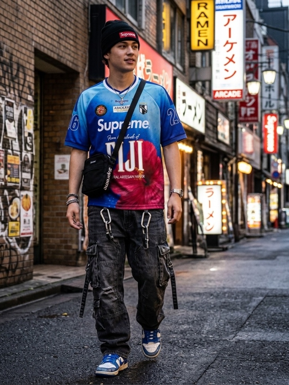 Supreme Fiji Collab. Graphic Jersey Tee